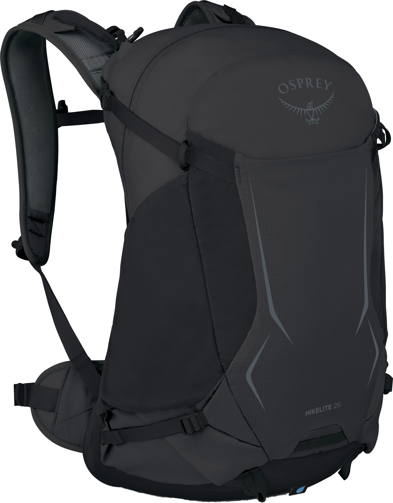 Osprey Hikelite 26 Raven Black ryggsekk