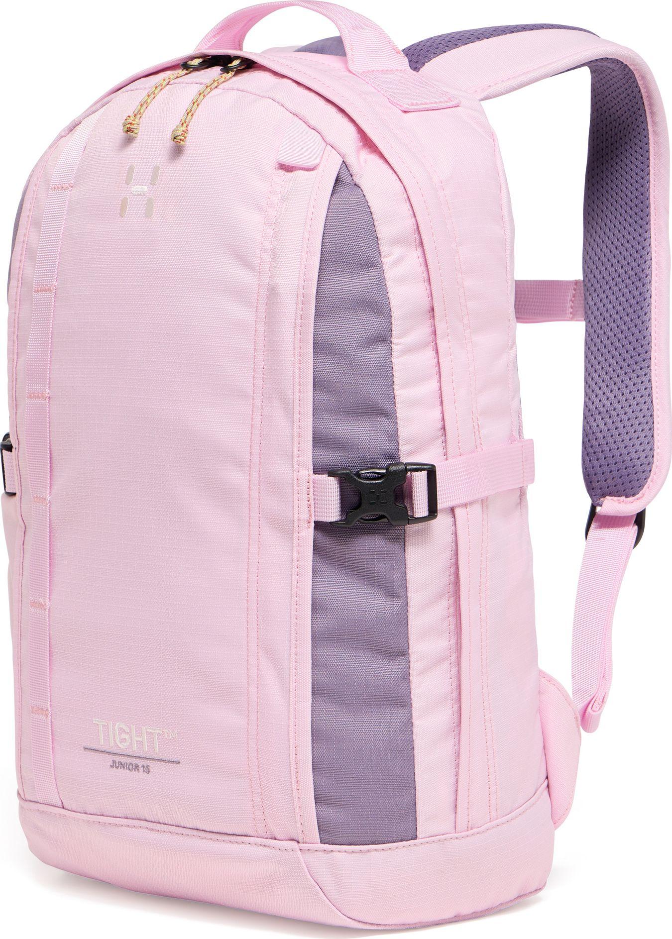Haglöfs Juniors' Tight 15 Fresh Pink/purple Fog ryggsekk