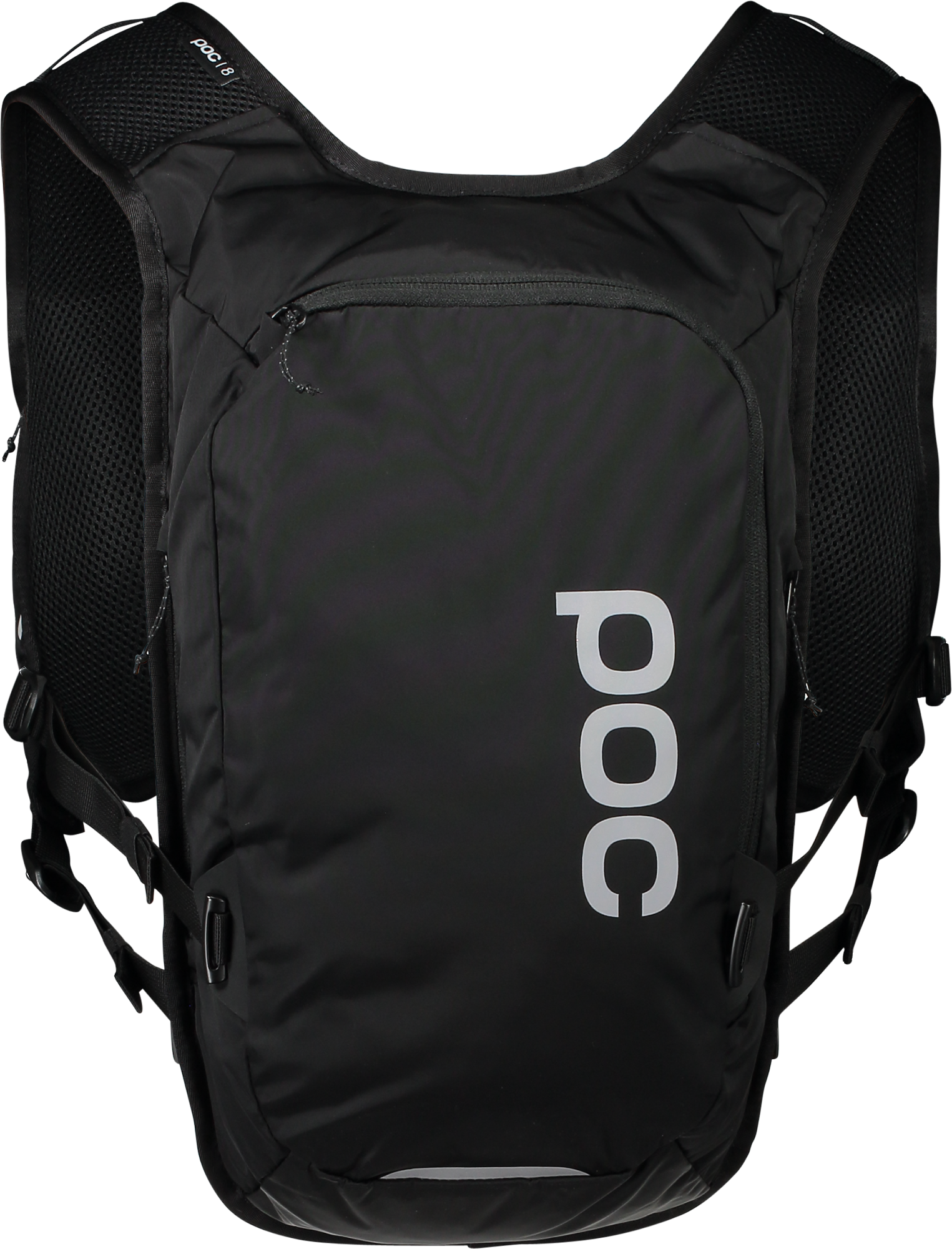 POC Column VPD Backpack 8 L Uranium Black sykkelsekk med ryggbeskyttelse
