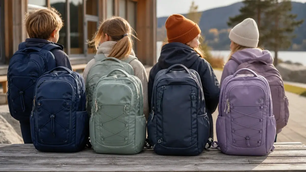 Beste skolesekk og barnesekk i 2026