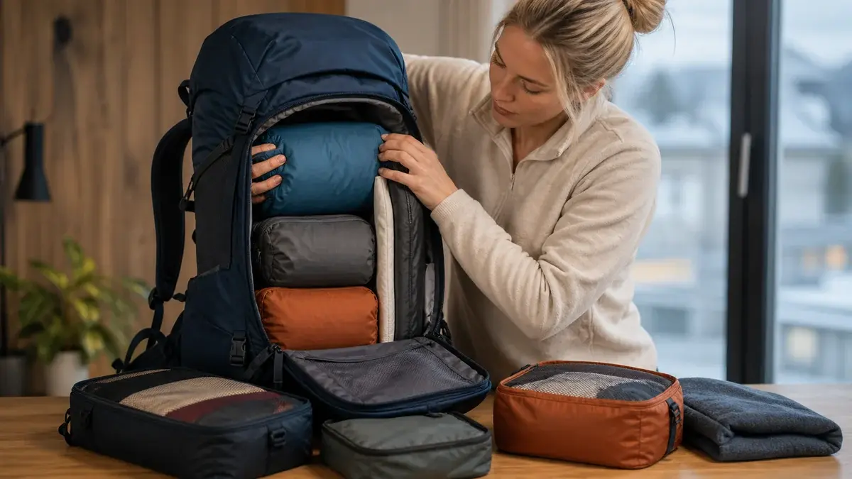 Slik pakker du ryggsekken smart