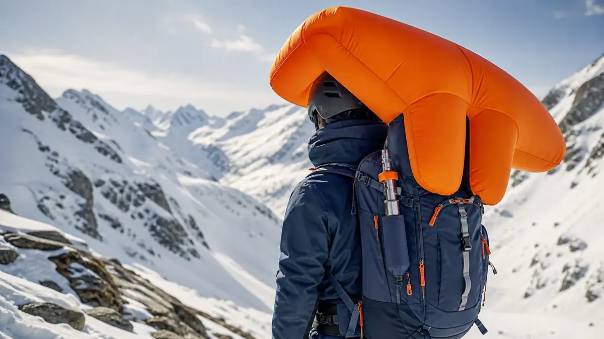Skredsekk og airbag: slik fungerer lavinesekk